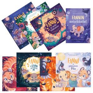 Tunnekasvattajan all in one -kirjapaketti sisältää kaikki Fanni-sarjassa ilmestyneet kirjat!