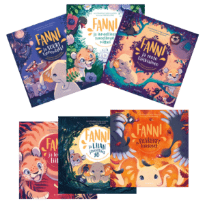Fanni-kirjapaketti sisältää kuusi kirjaa